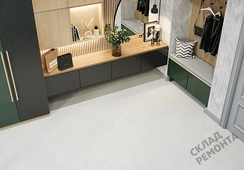 Фото Керамогранит матовый Alma Ceramica Берлин GFU04BLN07R светло-серый 600*600*9 – купить в Челябинске: цена, описание, фото. Интернет-магазин 2