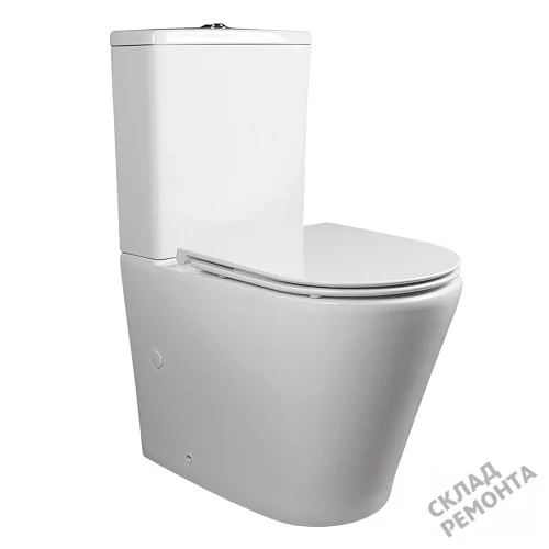 Фото Унитаз компакт напольный Calypso CS2149UQ-TKS ультратихий смыв купить в Челябинске: цена, описание, фото. Интернет-магазин 2