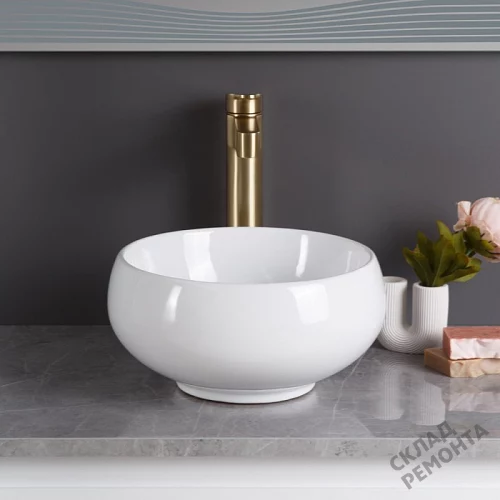 Фото Раковина накладная BelBagno BB1114 31.5 см купить в Челябинске: цена, описание, фото. Интернет-магазин 5