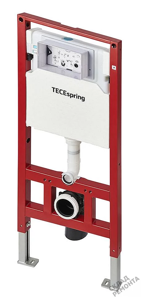 Фото Инсталляция для подвесного унитаза Tecespring S401104 с кнопкой купить в Челябинске: цена, описание, фото. Интернет-магазин 2