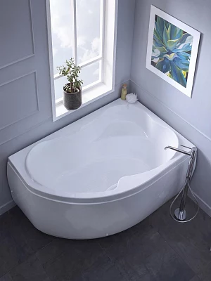 Ванна акриловая Aquanet Capri (R) 160*100 