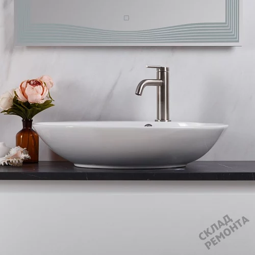 Фото Раковина накладная BelBagno BB1370 55.5 см купить в Челябинске: цена, описание, фото. Интернет-магазин 6