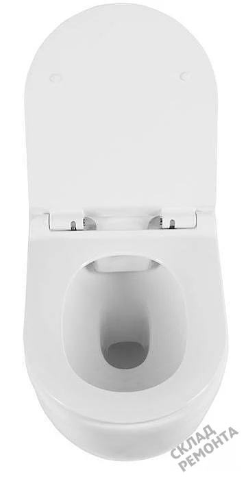 Фото Унитаз подвесной Aquanet Glide-W (210772) безободковый купить в Челябинске: цена, описание, фото. Интернет-магазин 3