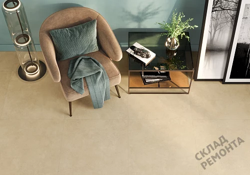 Фото Керамогранит матовый Alma Ceramica Шарп GFU6060SHP40R бежевый 600*600*9 – купить в Челябинске: цена, описание, фото. Интернет-магазин 3