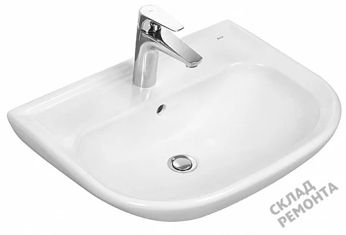Фото Раковина универсальная Roca Access ZRU9307609, 55 см купить в Челябинске: цена, описание, фото. Интернет-магазин 4