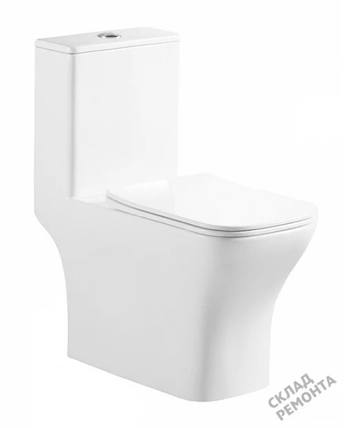 Фото Унитаз моноблок BelBagno Neon BB8617CPR-MN/SC безободковый купить в Челябинске: цена, описание, фото. Интернет-магазин 3