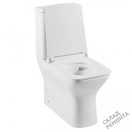 Фото Унитаз напольный Aquanet Cube-C 210759 безободковый купить в Челябинске: цена, описание, фото. Интернет-магазин 2