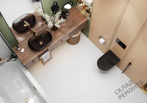 Фото Керамогранит матовый Alma Ceramica Твин GFU04WIN00R белый 600*600*9 – купить в Челябинске: цена, описание, фото. Интернет-магазин 2