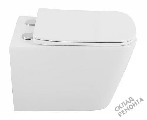 Фото Унитаз подвесной BelBagno Due 2.0 BB7107CHR/SC безободковый купить в Челябинске: цена, описание, фото. Интернет-магазин 3