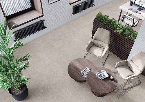 Фото Керамогранит матовый Alma Ceramica Берлин GFU04BLN70R коричневый 600*600*9 – купить в Челябинске: цена, описание, фото. Интернет-магазин 2