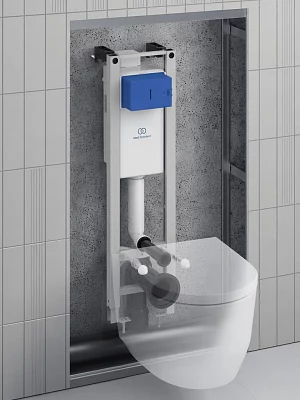 Инсталляция для подвесного унитаза Ideal Standard Prosys Eco Frame M E233267 без кнопки