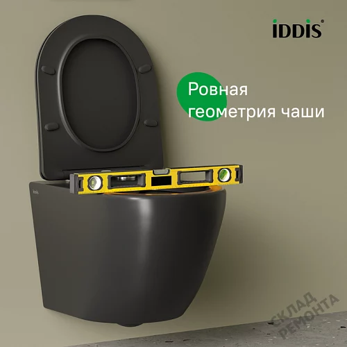 Фото Унитаз подвесной Iddis Бланко BLAR3BMi25 безободковый купить в Челябинске: цена, описание, фото. Интернет-магазин 6